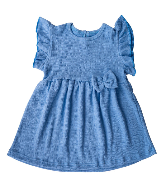 Crinkled Blue Frock