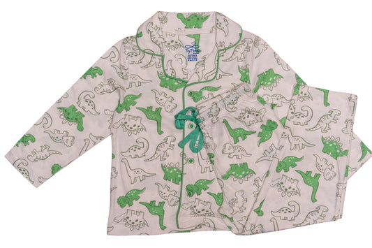 Green Dino Night Suit