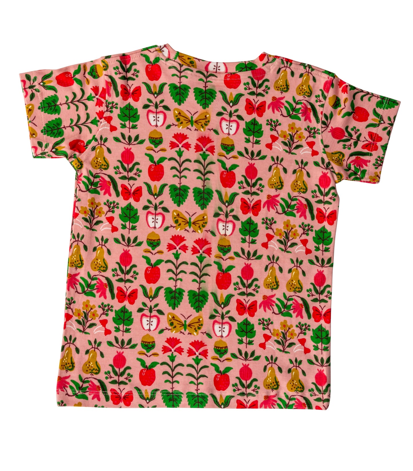 Fruity Garden Girls Co-ord Set – 100% Cotton Kidswear, Cute Fruit Print Outfit for Girls
