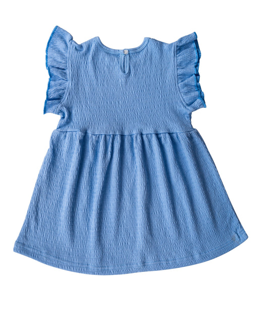 Crinkled Blue Frock