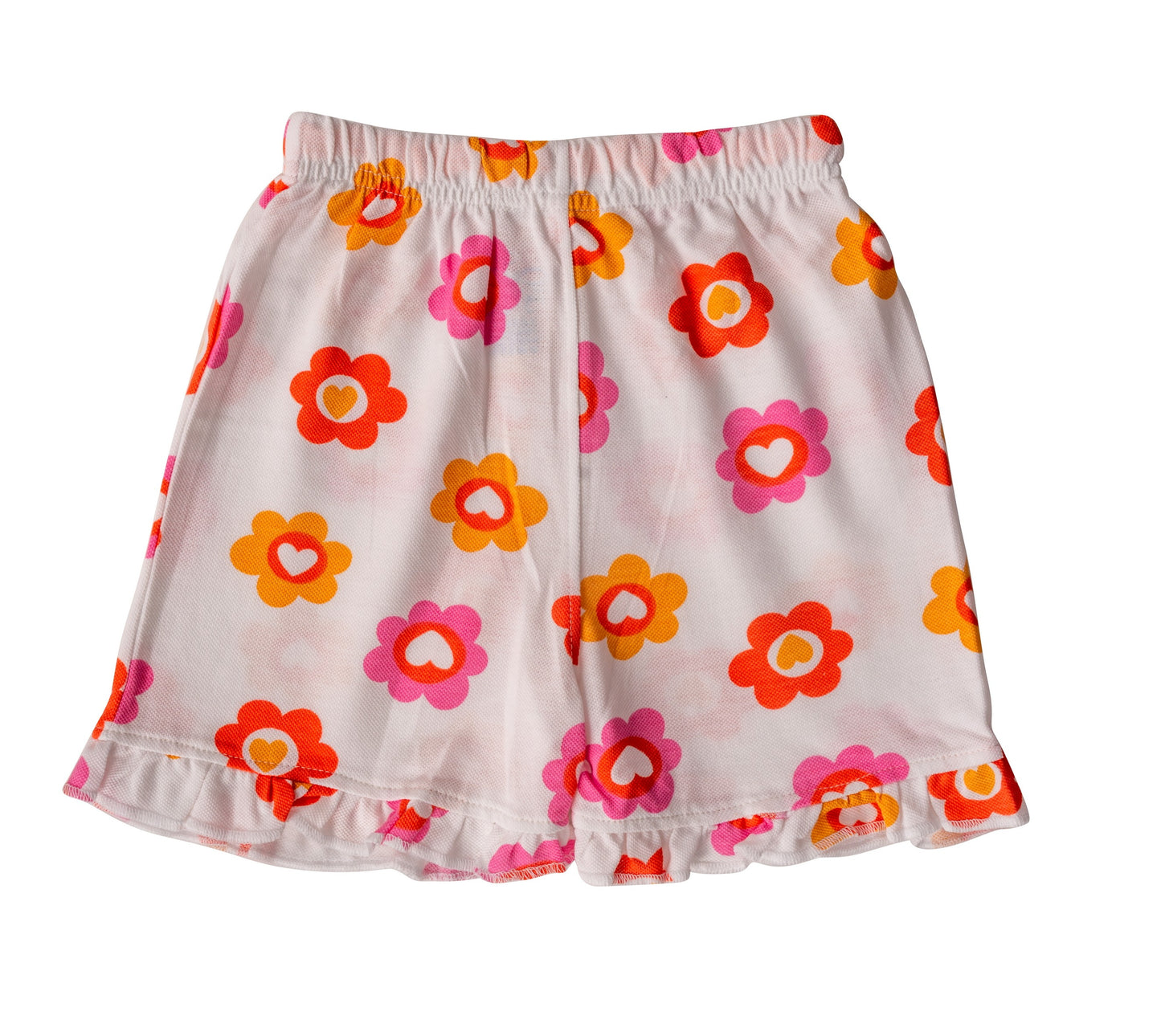 Flowers and Hearts Girls Co-ord Set