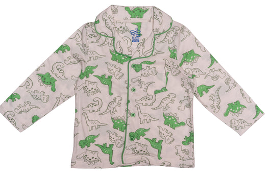 Green Dino Night Suit