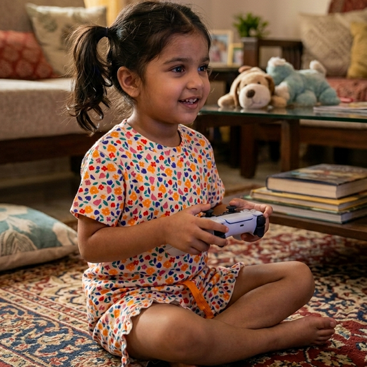 Tiny Blossoms Girls Co-ord Set