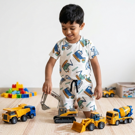 Vroom Vroom Boys Co-ord Set