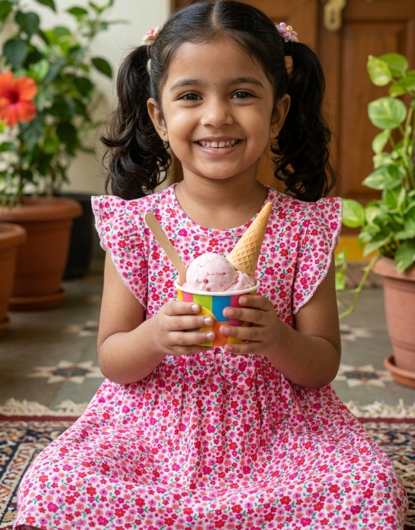 Pink Garden Frock